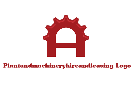 gear incorporate with letter A logo