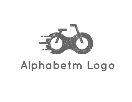 bike or glasses logo