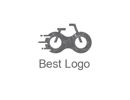 bike or glasses logo