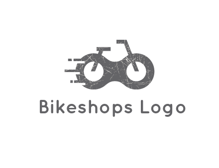 bike or glasses logo