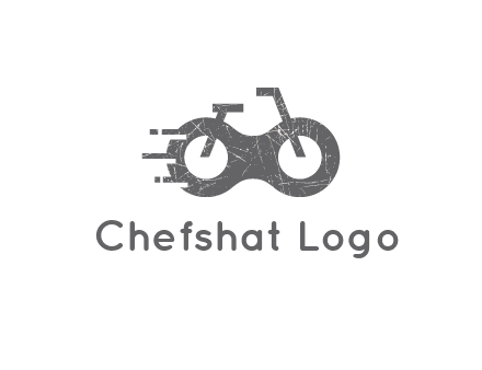 bike or glasses logo