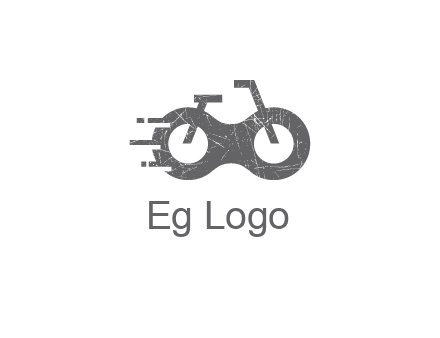 bike or glasses logo