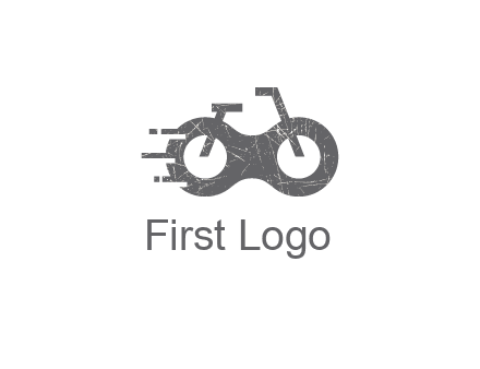 bike or glasses logo