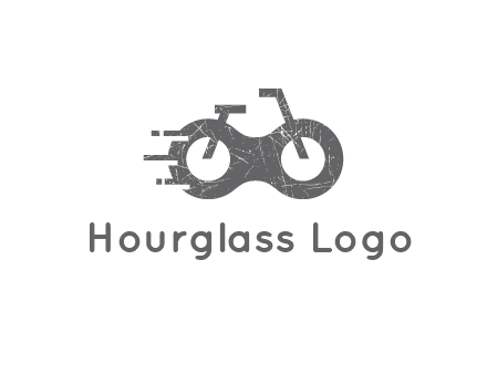 bike or glasses logo