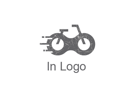 bike or glasses logo