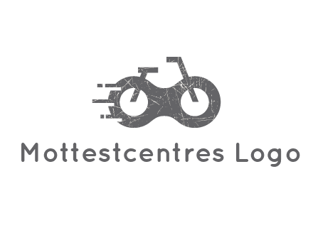 bike or glasses logo