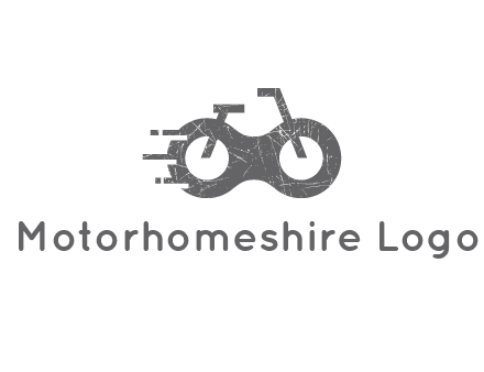 bike or glasses logo