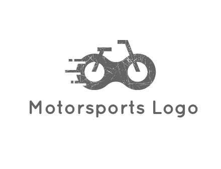 bike or glasses logo