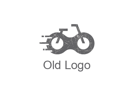 bike or glasses logo