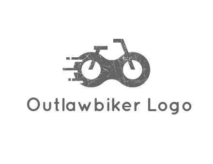 bike or glasses logo