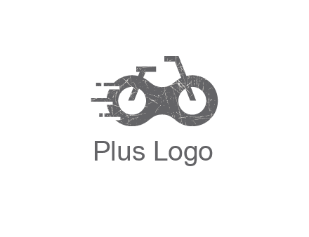 bike or glasses logo