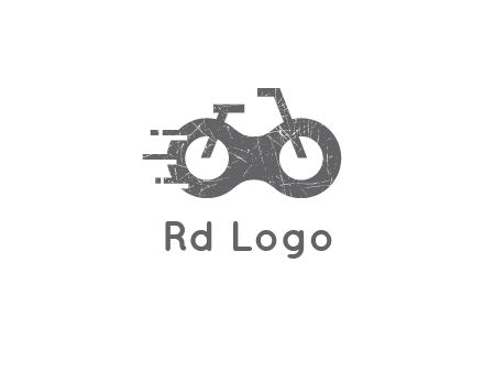 bike or glasses logo