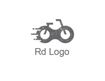 bike or glasses logo
