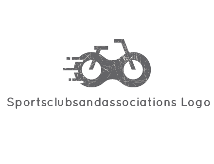 bike or glasses logo