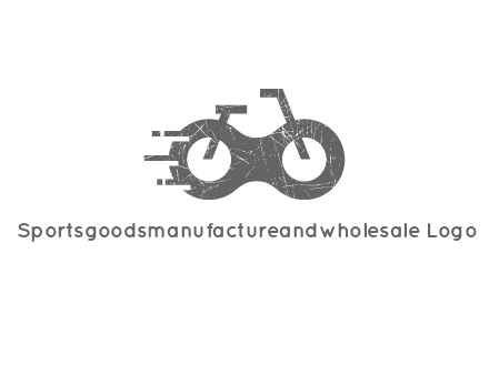 bike or glasses logo