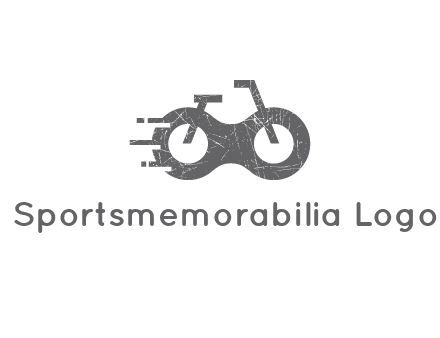 bike or glasses logo