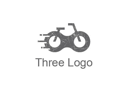 bike or glasses logo