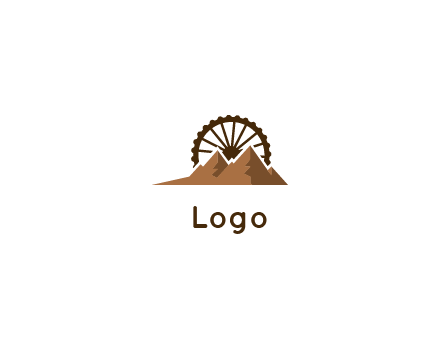 wheel behind the mountains logo
