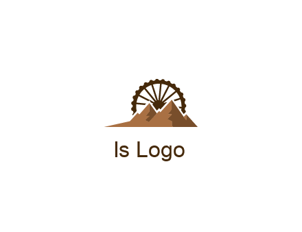 wheel behind the mountains logo