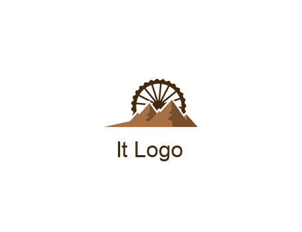 wheel behind the mountains logo