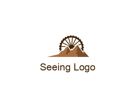 wheel behind the mountains logo