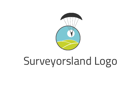 paragliding over the hills logo