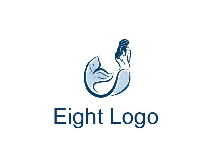 spa logo showcasing a mermaid