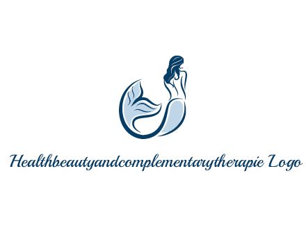 spa logo showcasing a mermaid
