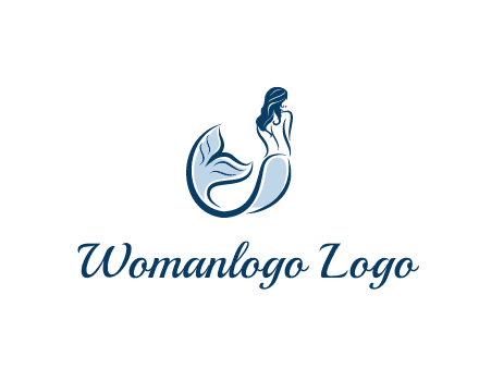 spa logo showcasing a mermaid