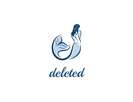 spa logo showcasing a mermaid