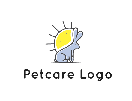rabbit blocking the sun logo