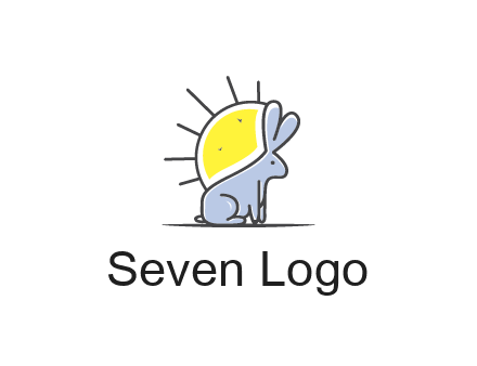 rabbit blocking the sun logo