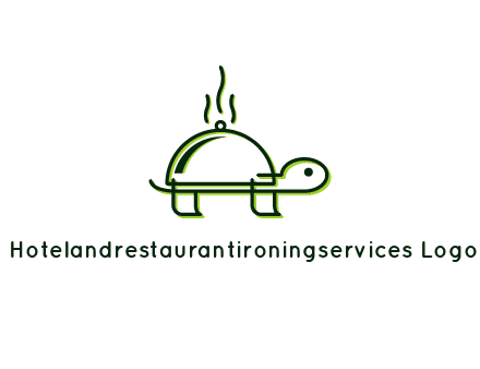steam rising from a turtle with a dish lid instead of a shell
