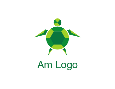 gems and jewels placed in the shape of a turtle
