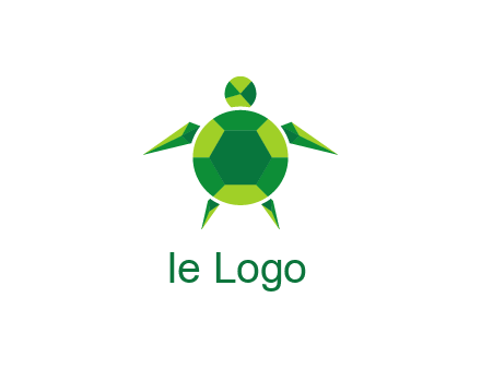 gems and jewels placed in the shape of a turtle