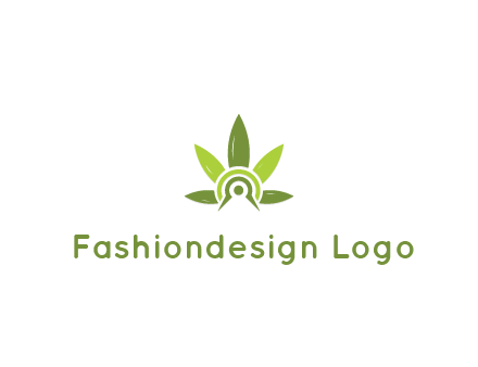 elaborate leaves decor logo