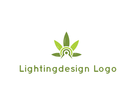 elaborate leaves decor logo