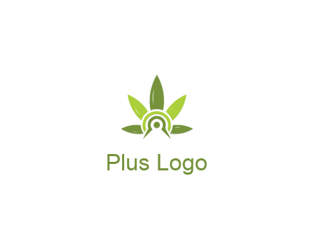 elaborate leaves decor logo