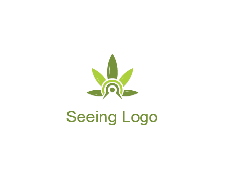 elaborate leaves decor logo