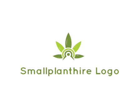 elaborate leaves decor logo