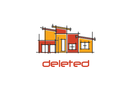 architecture building structure logo