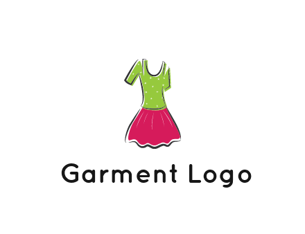 fashion apparel or dress logo
