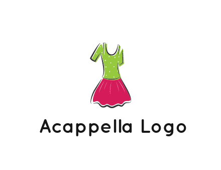 fashion apparel or dress logo