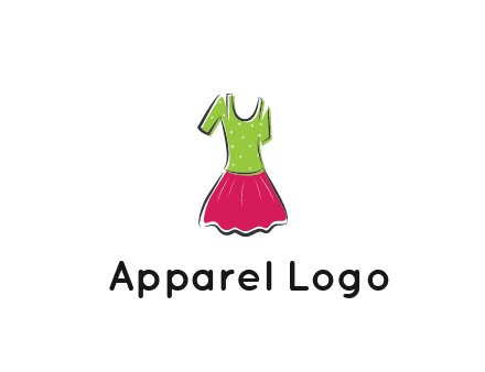 fashion apparel or dress logo