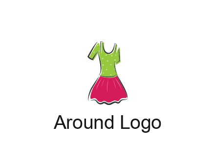 fashion apparel or dress logo