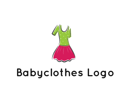 fashion apparel or dress logo