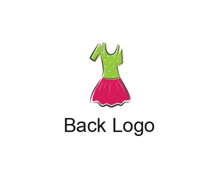 fashion apparel or dress logo