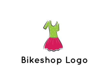 fashion apparel or dress logo