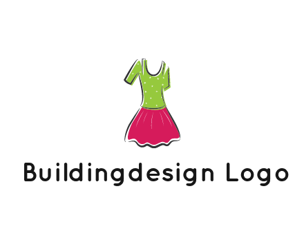 fashion apparel or dress logo