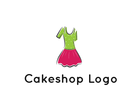 fashion apparel or dress logo